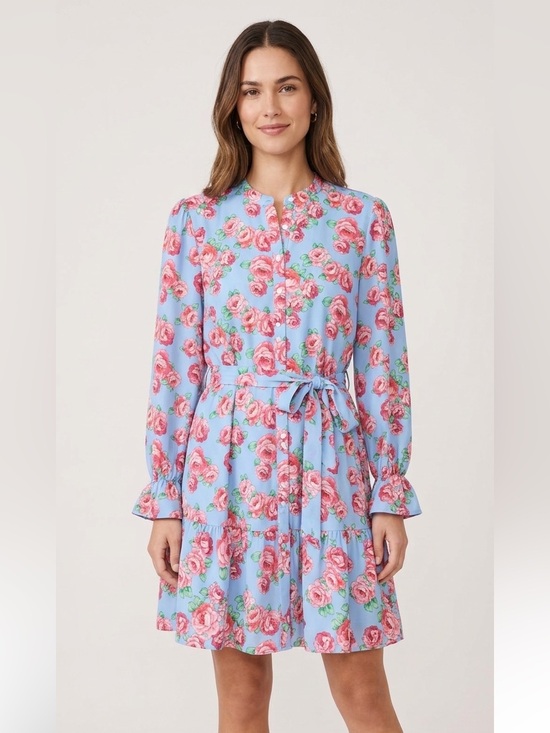 UNTUCKit Dresses & Skirts - Band Collar Floral April Dress size 10 regular